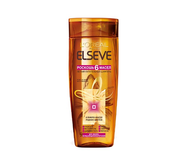 Elseve 6 Oils Hair Nourishing Shampoo 400 ml